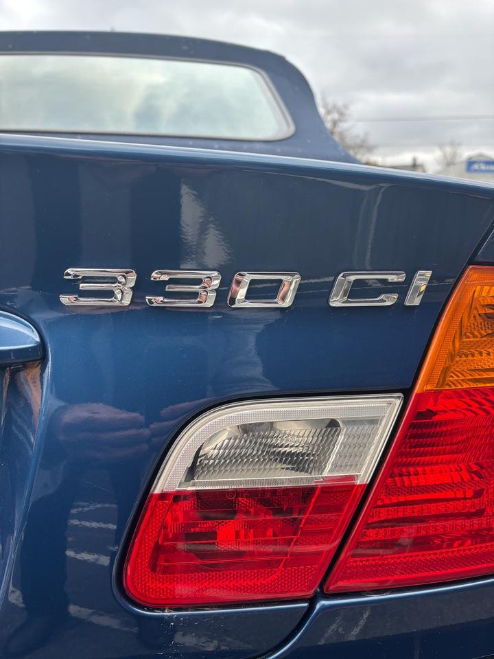 2001 BMW 3 Series 330Ci-Convertible   BLUE SOFT TOP   LOW KM   3.0 L Photo