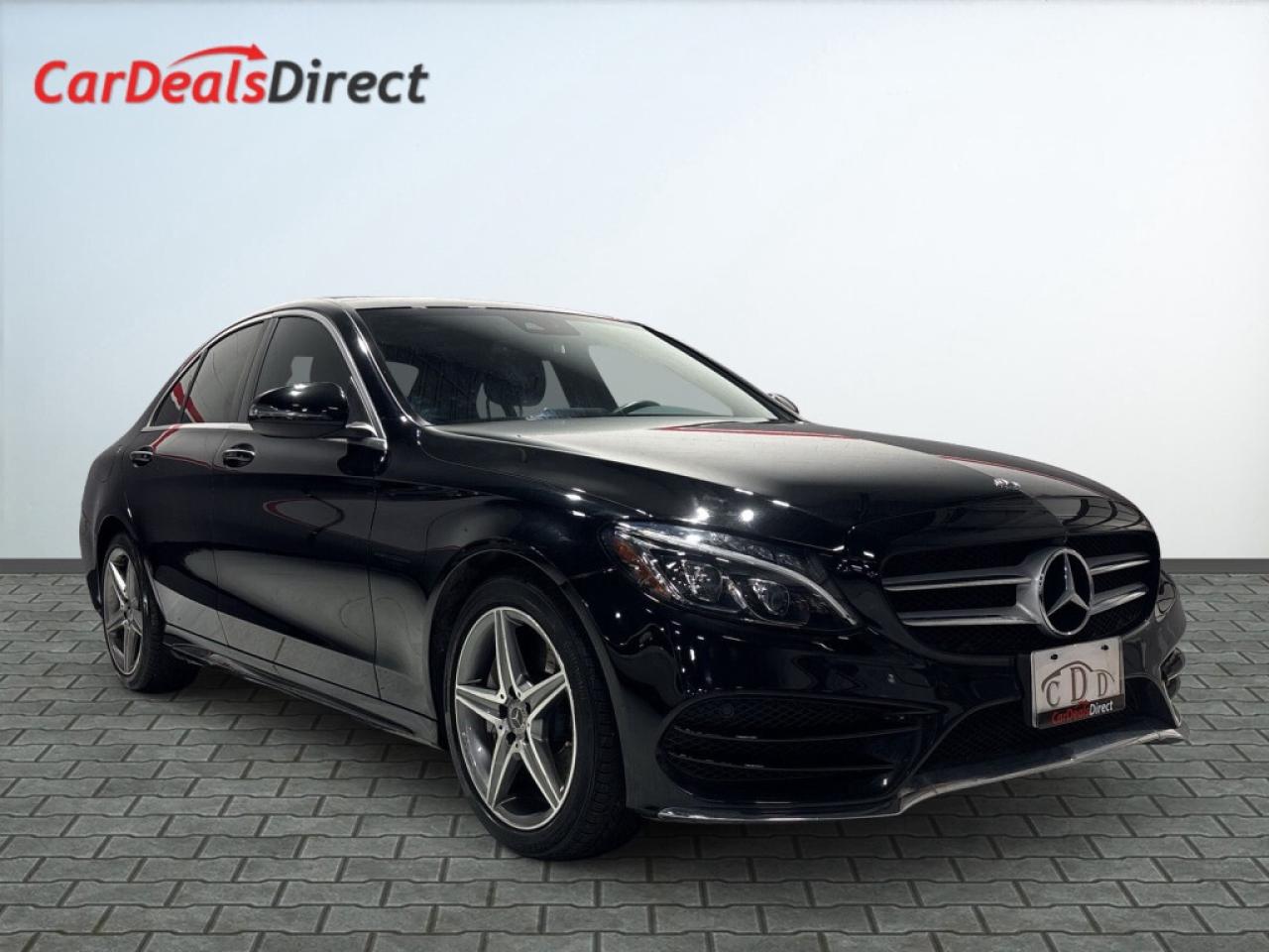 2018 Mercedes-Benz C-Class C 300 4MATIC/ AMG Pkg/Sunroof/NAVI/Leather/Back up Photo0