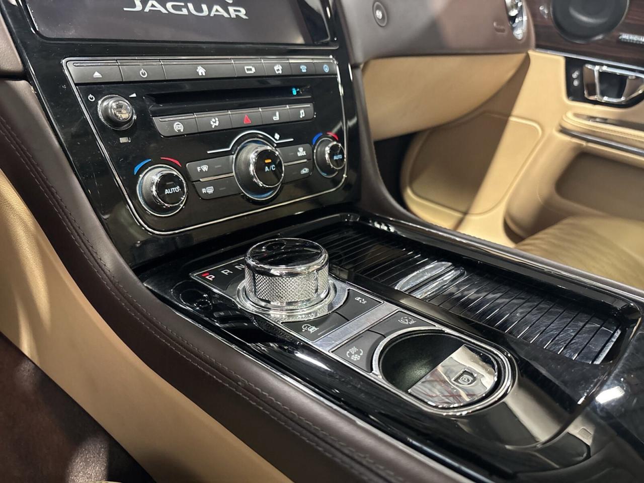 2019 Jaguar XJ XJ R-Sport AWD / Rossello Red Metallic / Tan Leath Photo2