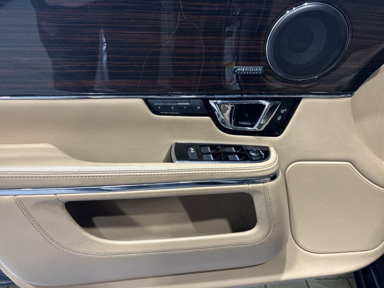 2019 Jaguar XJ XJ R-Sport AWD / Rossello Red Metallic / Tan Leath Photo