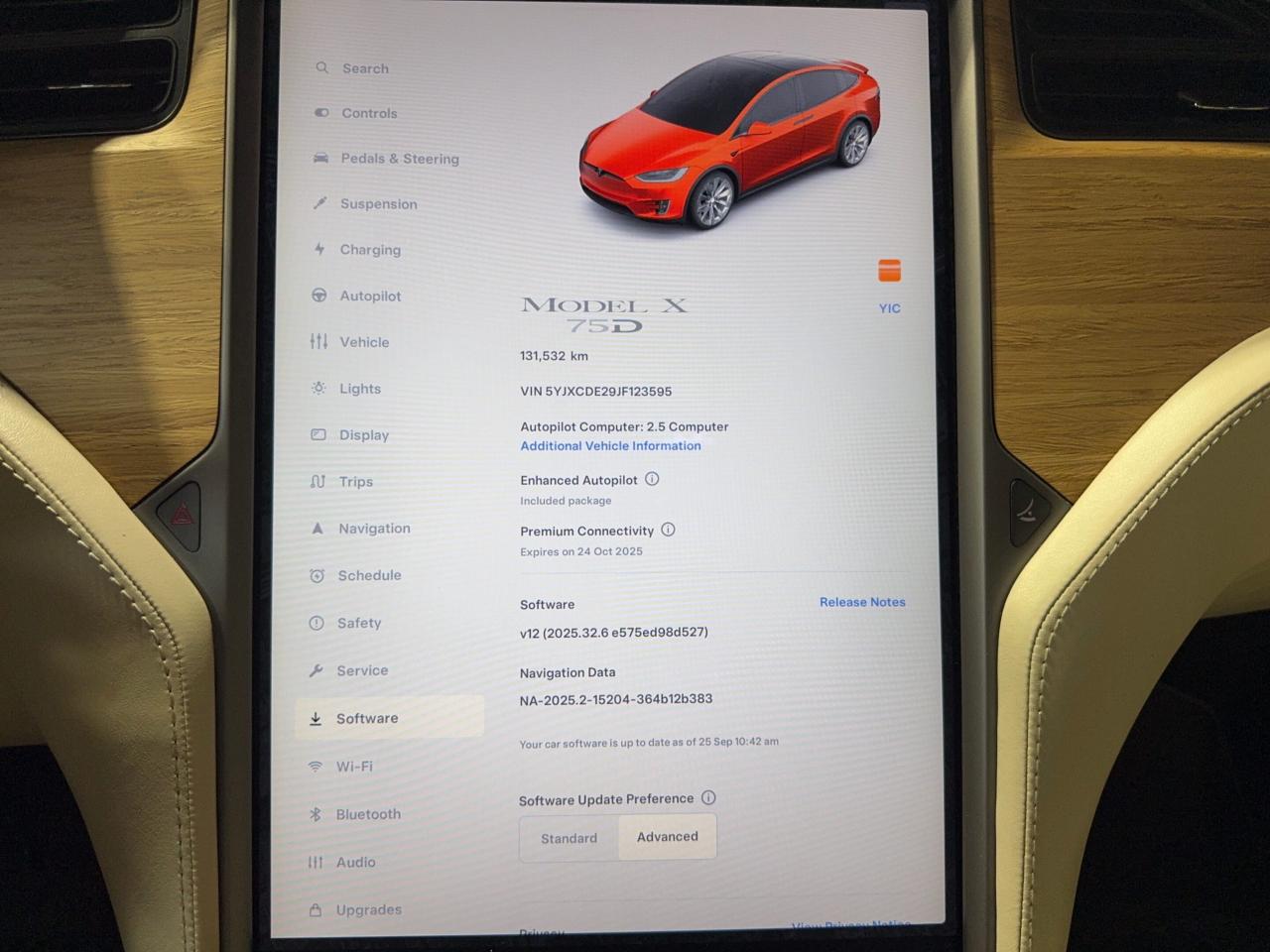 2018 Tesla Model X 75D AWD Accident Free Photo