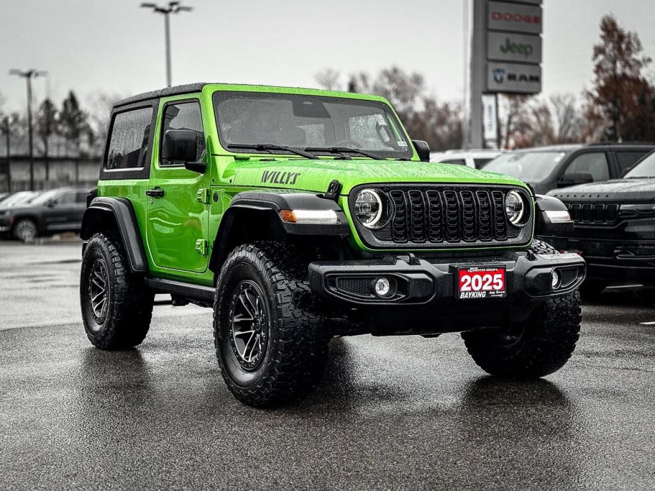 2025 Jeep Wrangler Sport   WILLYS   35 TIRE PKG   REMOTE START   BLIN Photo2