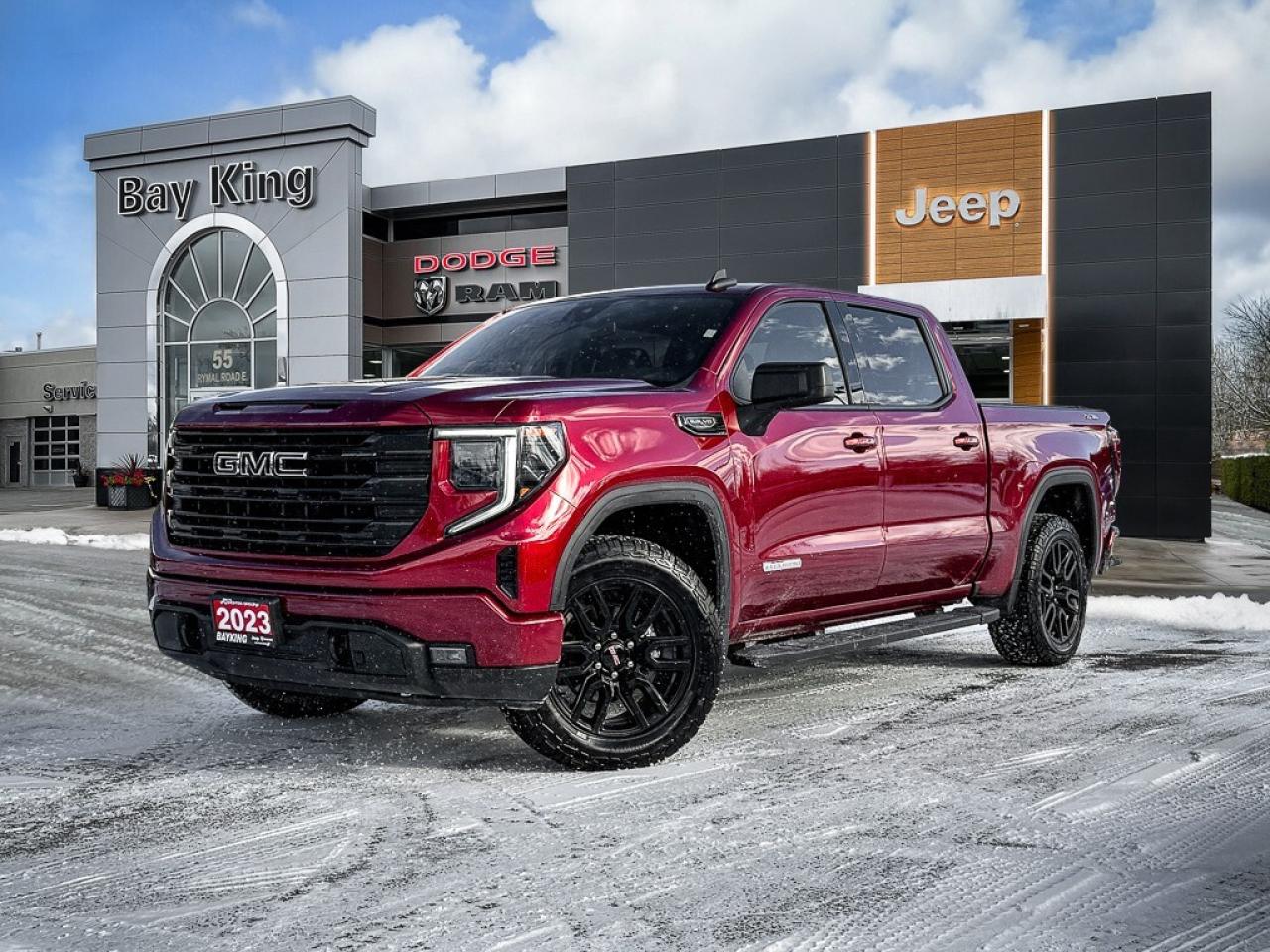 2023 GMC Sierra 1500 Elevation   CREW   ELEVATION BLACK PKG   X31 OFF R Photo