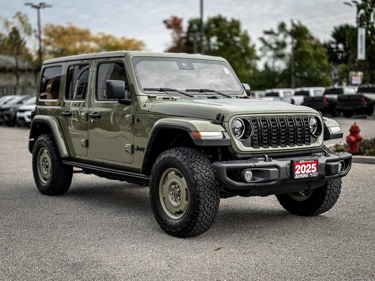 2025 Jeep Wrangler 4xe Sport S   WILLYS '41 EDITION   TOW GROUP   BLINDSP Photo