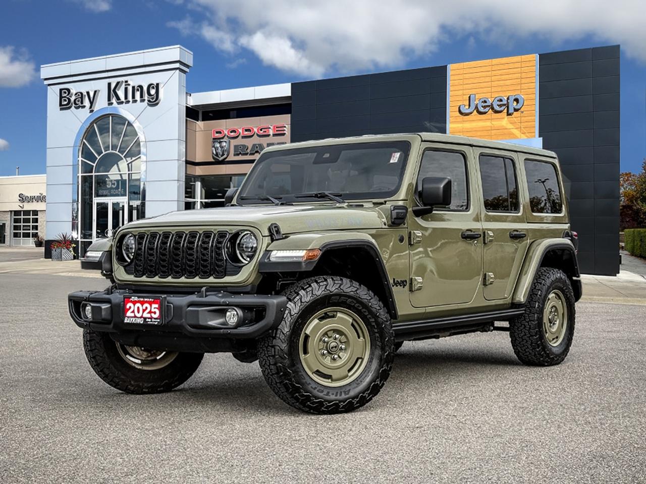 2025 Jeep Wrangler Sport S   WILLYS '41 EDITION   TOW GROUP   BLINDSPOT   HEATED SEATS   REMOTE START Photo0