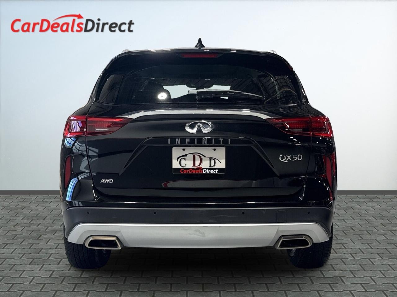 2021 Infiniti QX50 LUXE AWD / Sunroof / Android Carplay / Leather / D Photo