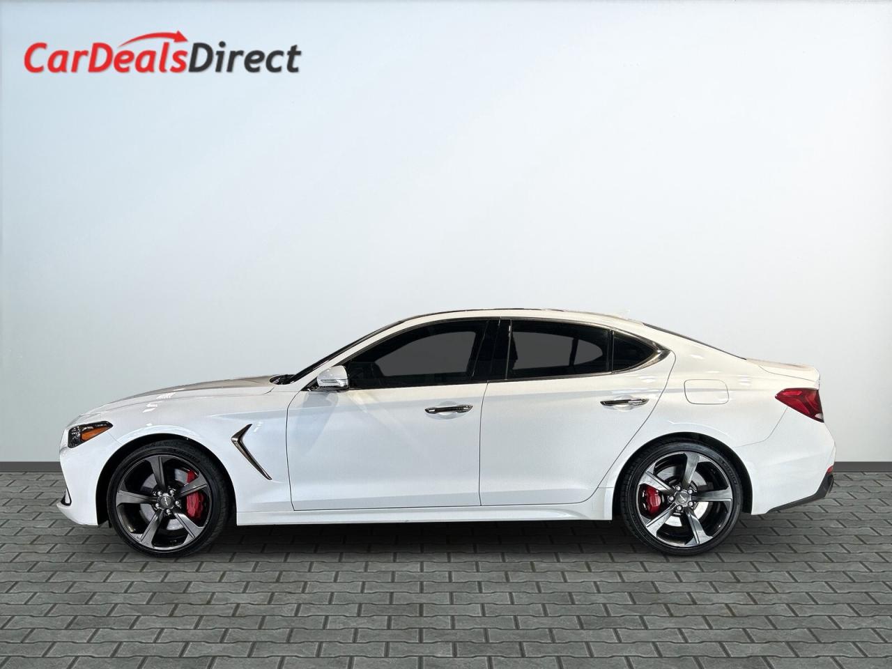 2021 Genesis G70 3.3T Sport AWD / Leather / Sunroof /NAVI / CLEAN C Photo