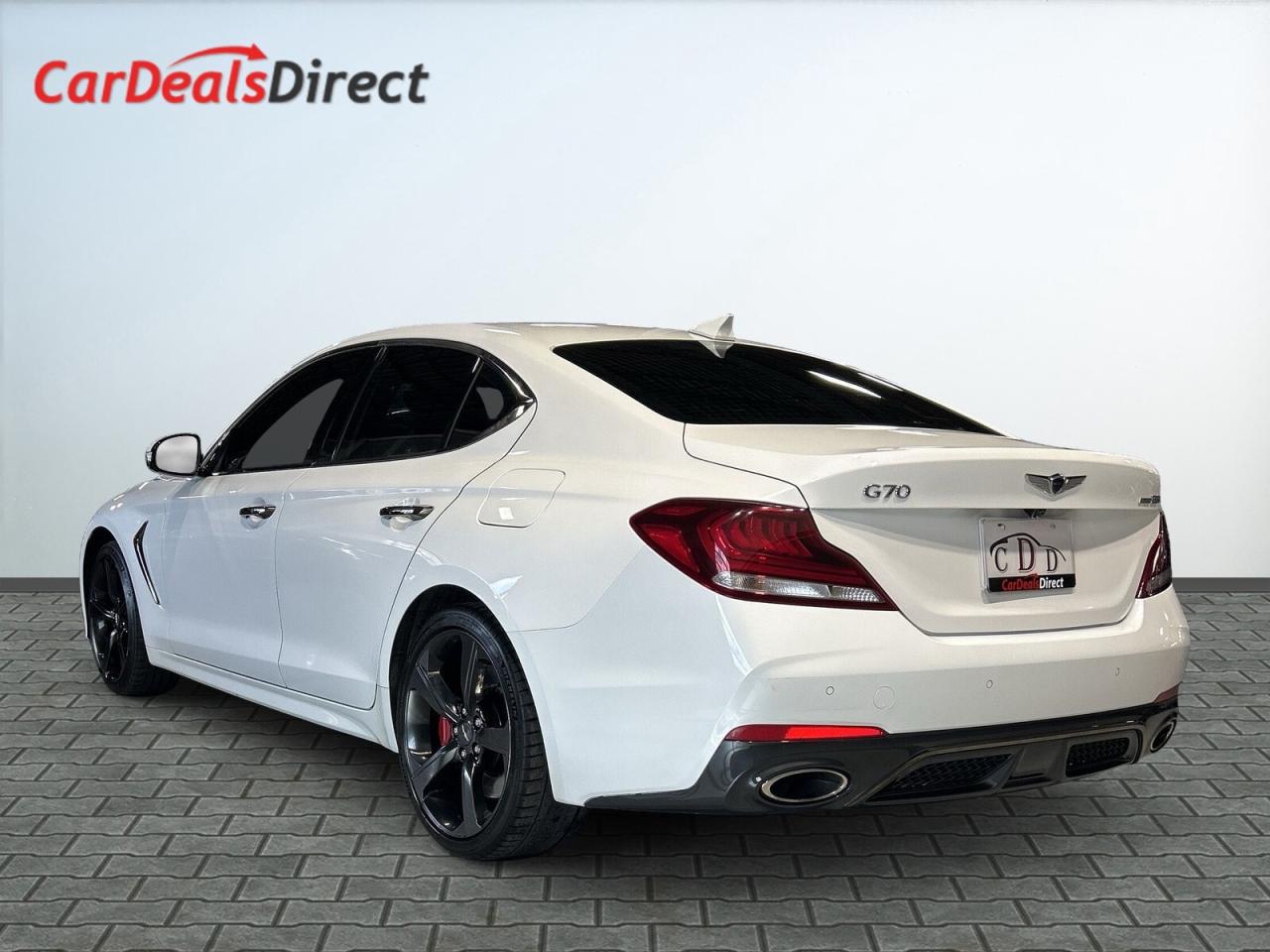 2021 Genesis G70 3.3T Sport AWD / Leather / Sunroof /NAVI / CLEAN C Photo
