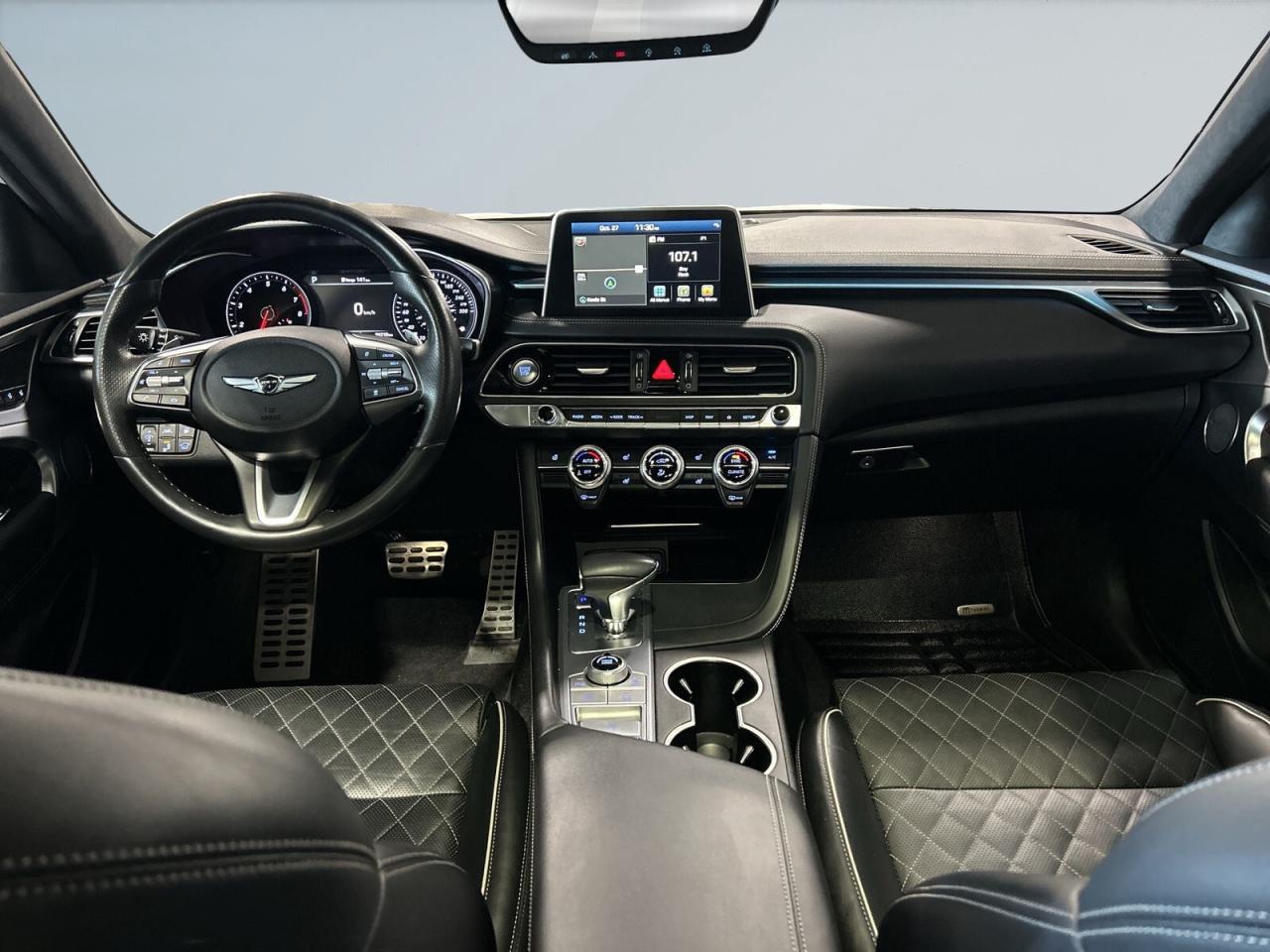 2021 Genesis G70 3.3T Sport AWD / Leather / Sunroof /NAVI / CLEAN C Photo