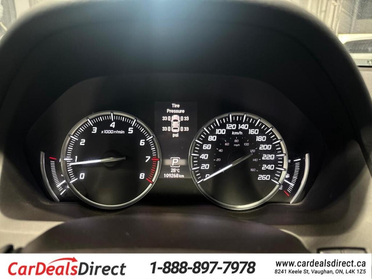 2019 Acura TLX Tech Pkg / Leather / Navi / Sunroof / B Cam / Blue Photo