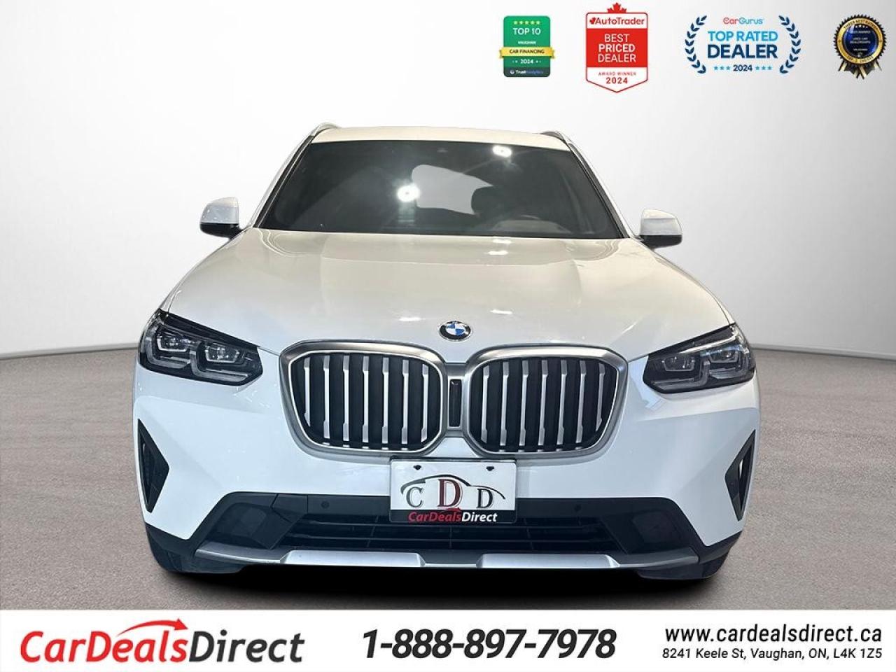 2022 BMW X3 XDrive30i / NAVI / Leather / B Cam / Bluetooth / C Photo