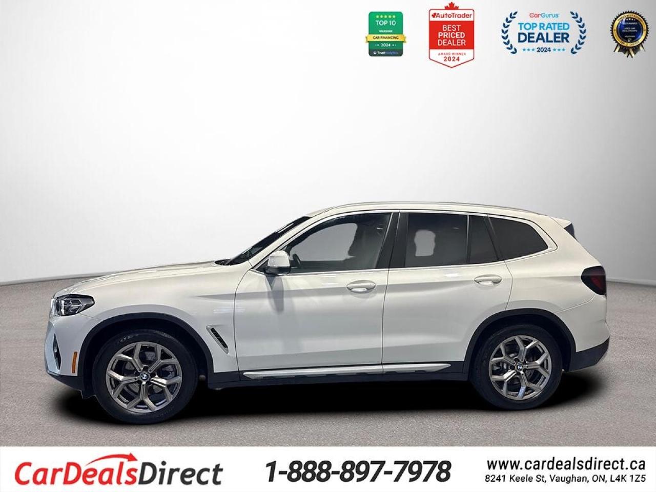 2022 BMW X3 XDrive30i / NAVI / Leather / B Cam / Bluetooth / C Photo3
