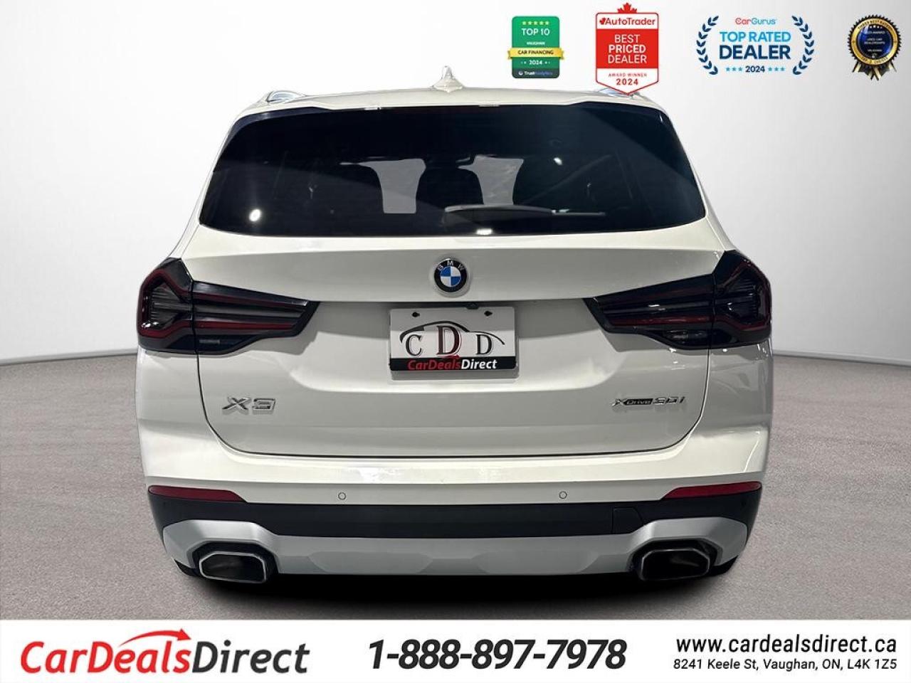 2022 BMW X3 XDrive30i / NAVI / Leather / B Cam / Bluetooth / C Photo