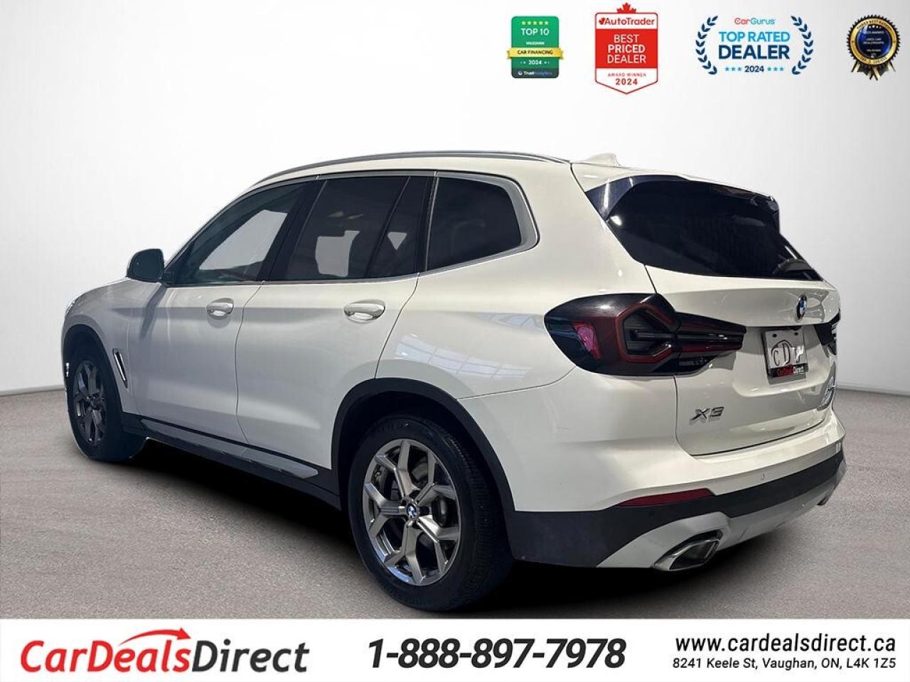 2022 BMW X3 XDrive30i / NAVI / Leather / B Cam / Bluetooth / C Photo