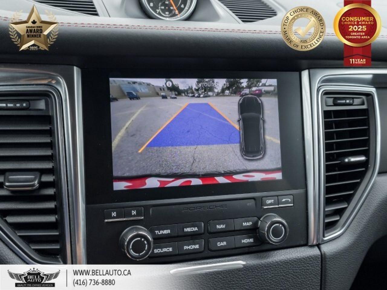 2018 Porsche Macan AWD   NAVI   B.CAM   PANO   RED LTHR   NOACCIDENT Photo4