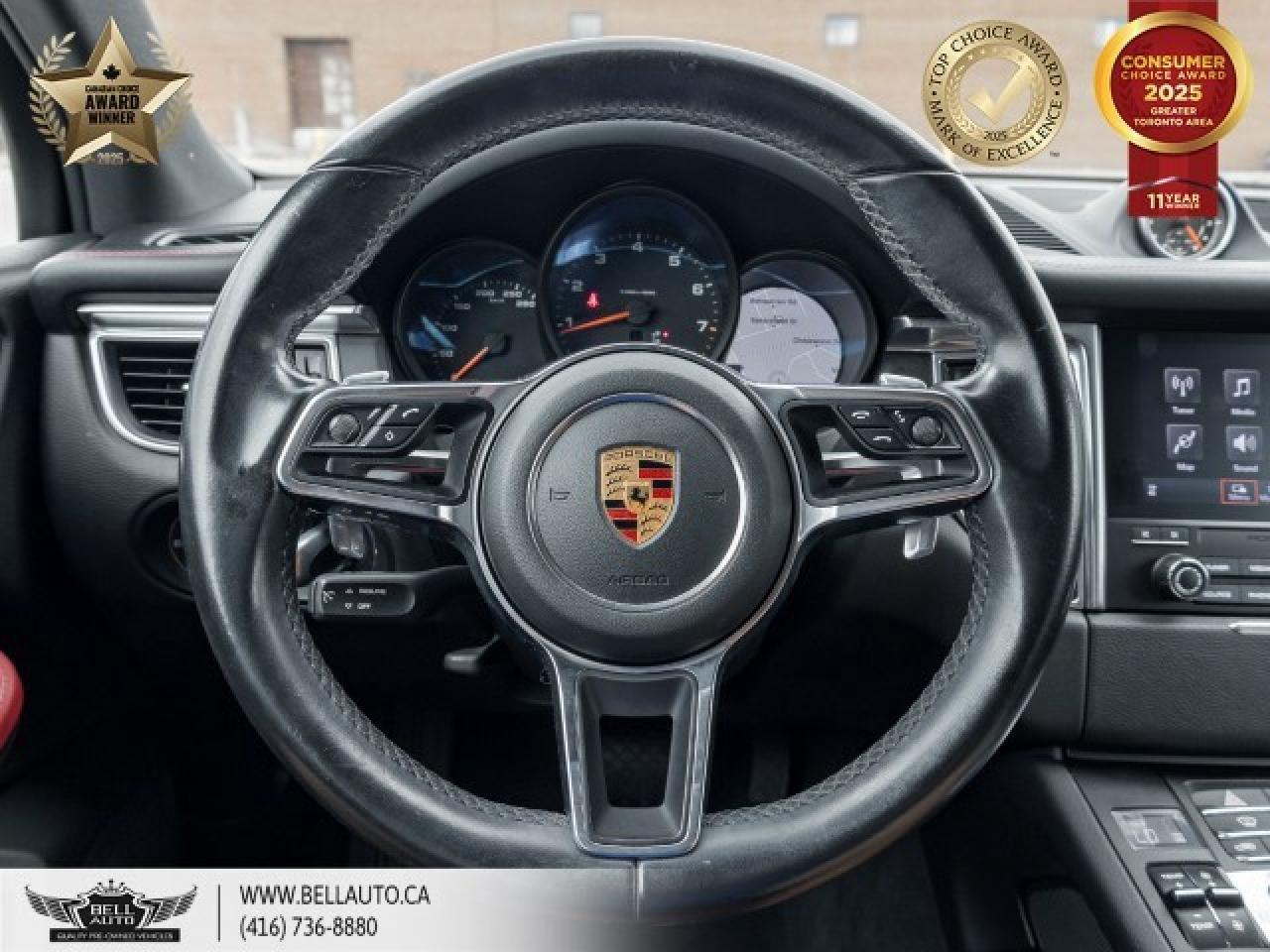 2018 Porsche Macan AWD   NAVI   B.CAM   PANO   RED LTHR   NOACCIDENT Photo