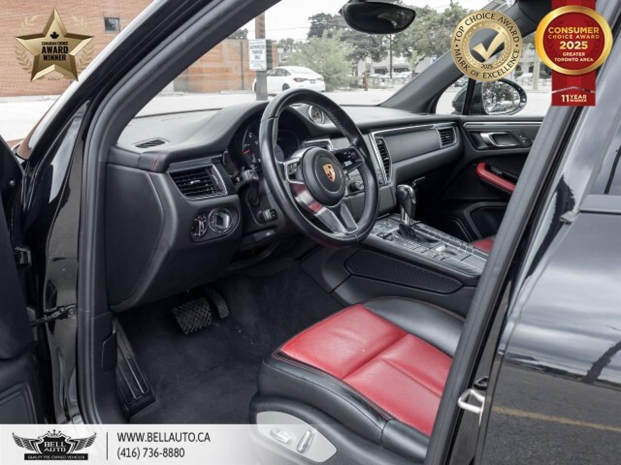 2018 Porsche Macan AWD   NAVI   B.CAM   PANO   RED LTHR   NOACCIDENT Photo