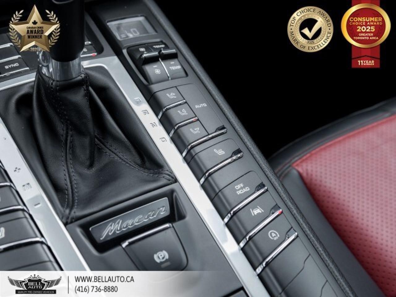 2018 Porsche Macan AWD   NAVI   B.CAM   PANO   RED LTHR   NOACCIDENT Photo