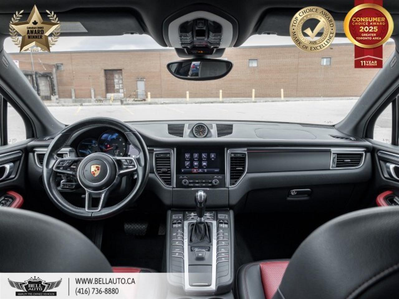 2018 Porsche Macan AWD   NAVI   B.CAM   PANO   RED LTHR   NOACCIDENT Photo