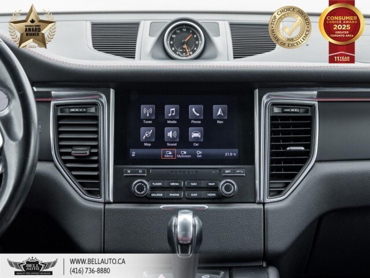 2018 Porsche Macan AWD   NAVI   B.CAM   PANO   RED LTHR   NOACCIDENT Photo