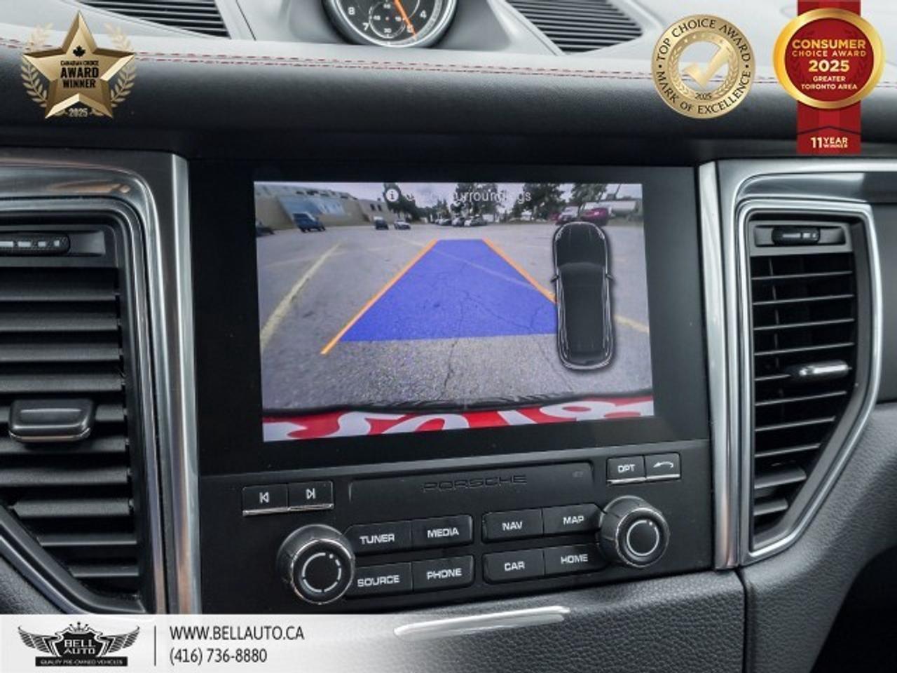2018 Porsche Macan AWD   NAVI   B.CAM   PANO   RED LTHR   NOACCIDENT Photo