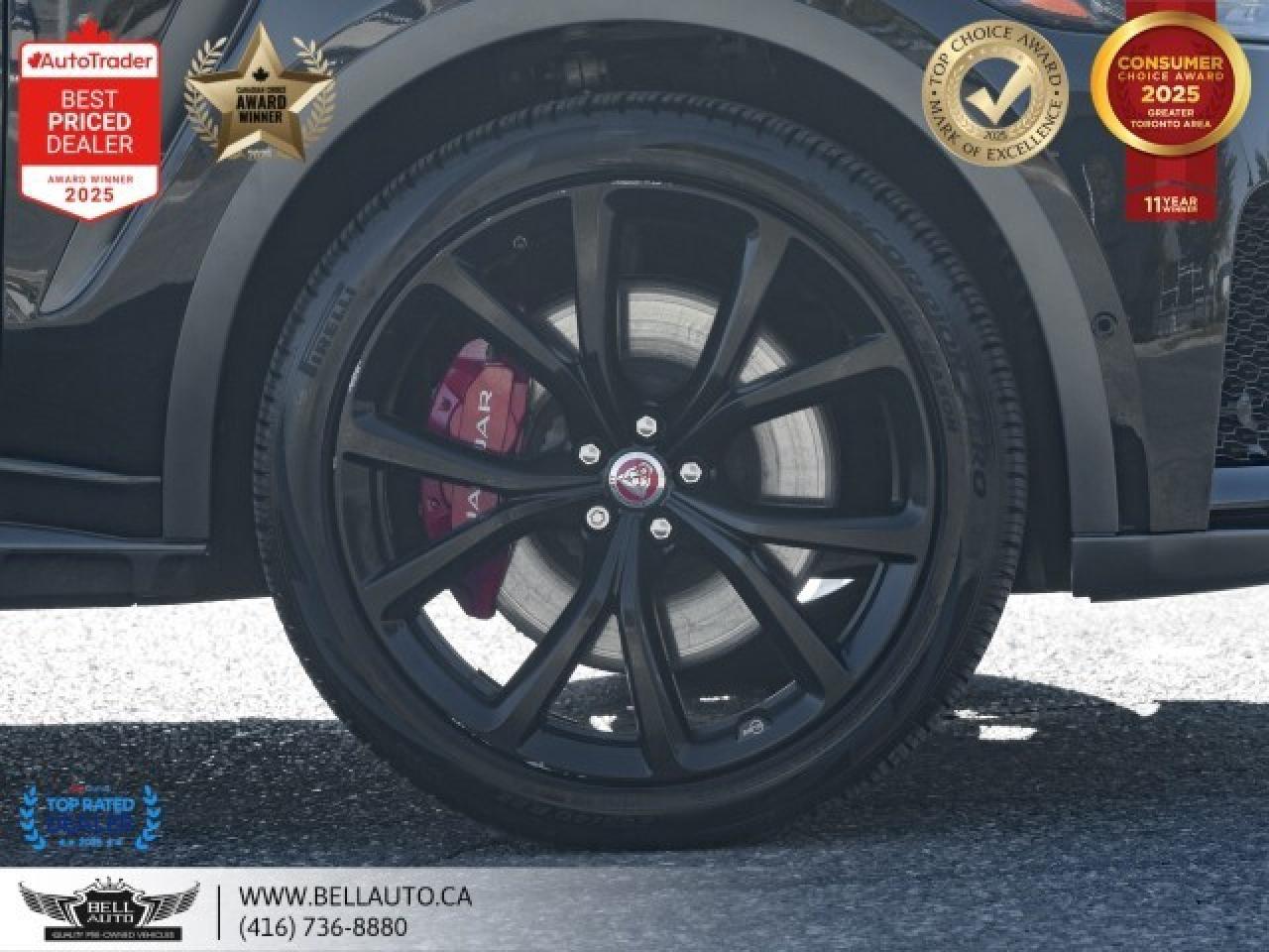 2020 Jaguar F-PACE SVR   PANO   B.SPOT   B.CAM   MMRY & PWR LTHR   NO Photo