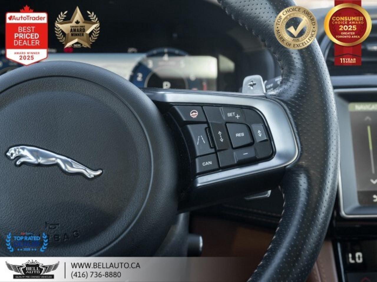 2020 Jaguar F-PACE SVR   PANO   B.SPOT   B.CAM   MMRY & PWR LTHR   NO Photo