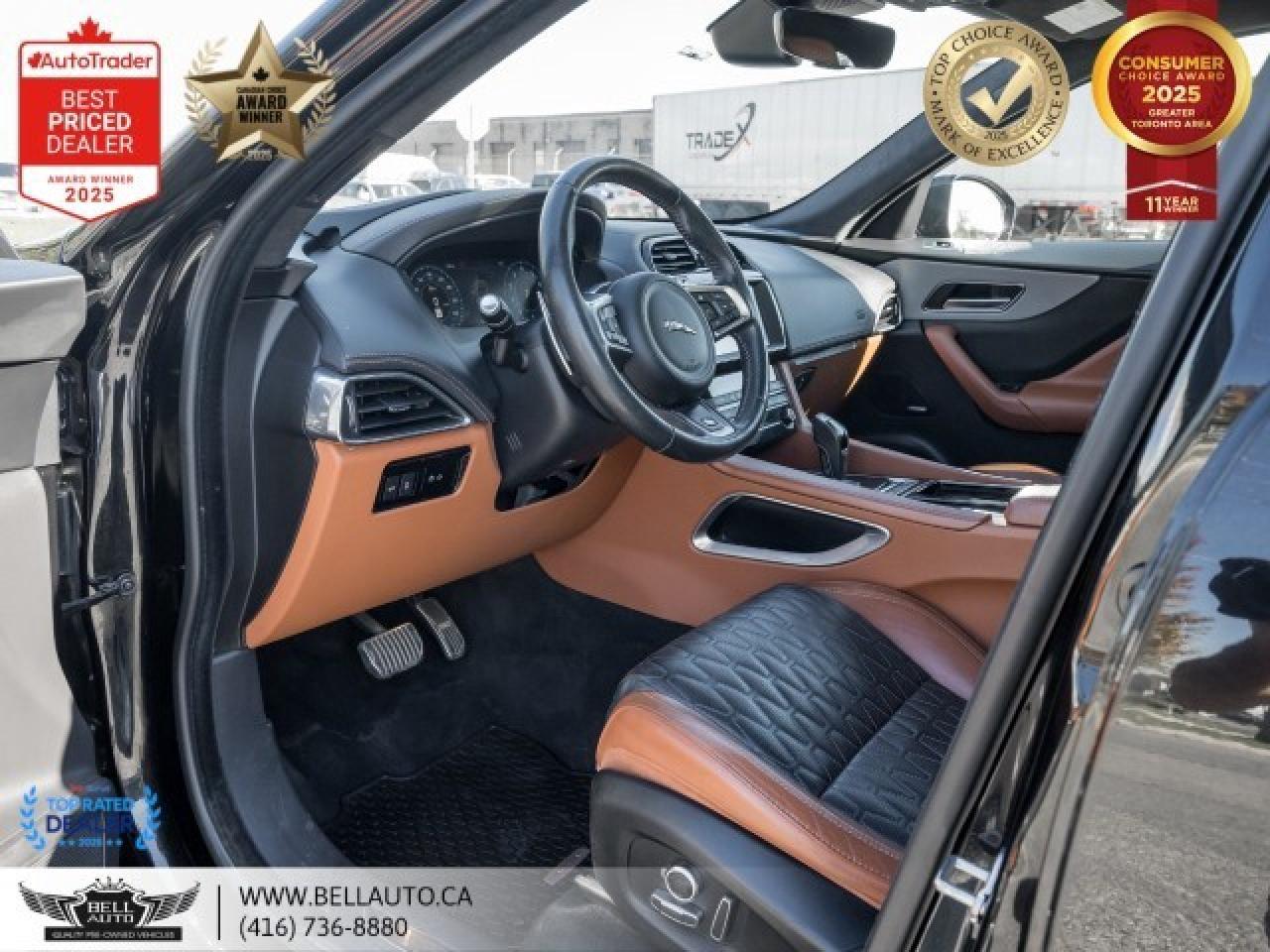 2020 Jaguar F-PACE SVR   PANO   B.SPOT   B.CAM   MMRY & PWR LTHR   NO Photo