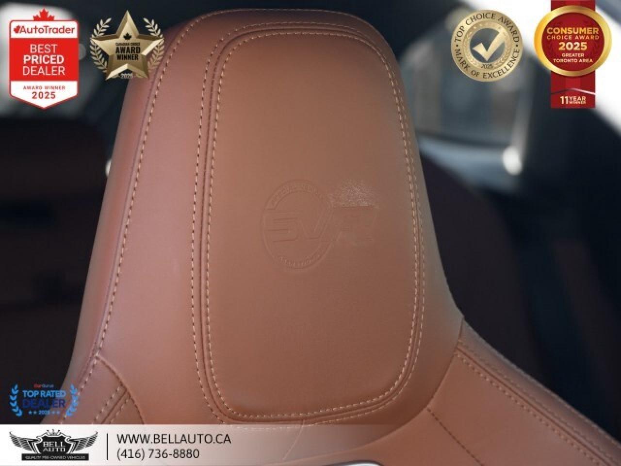 2020 Jaguar F-PACE SVR   PANO   B.SPOT   B.CAM   MMRY & PWR LTHR   NO Photo