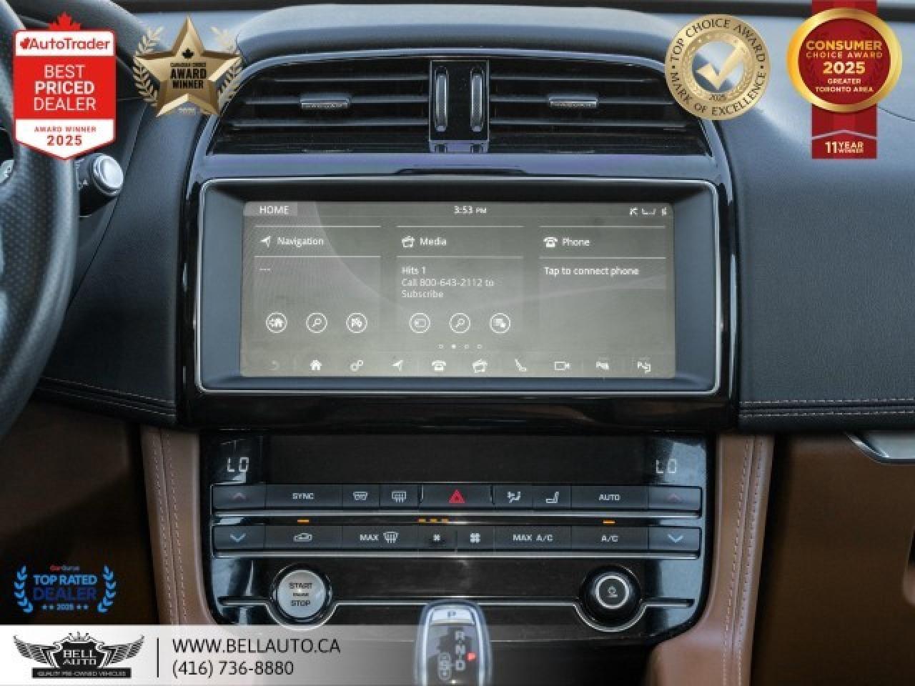 2020 Jaguar F-PACE SVR   PANO   B.SPOT   B.CAM   MMRY & PWR LTHR   NO Photo