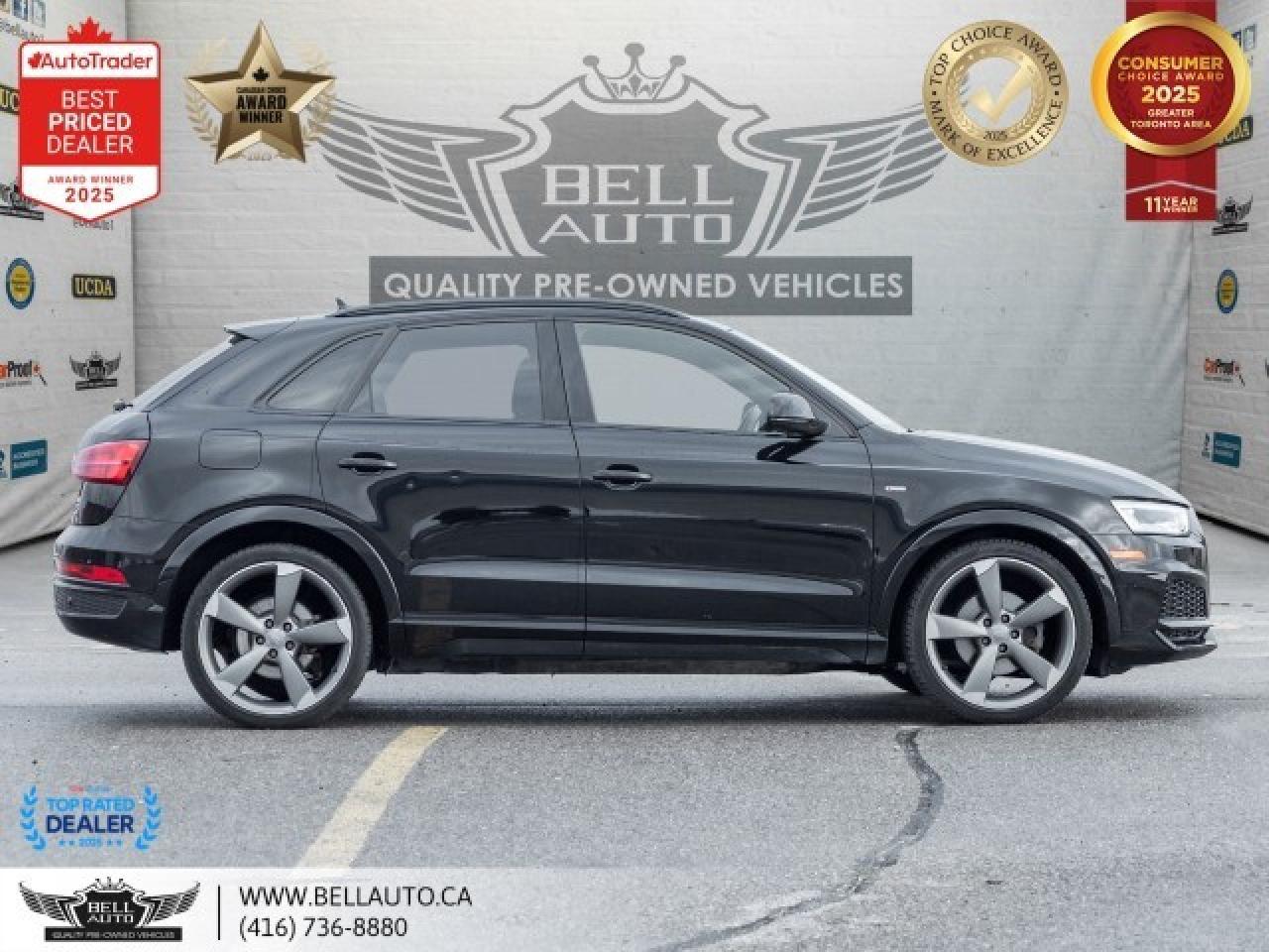 2018 Audi Q3 Technik   S-LINE   NAVI   B.CAM   PANO   BOSE   LO Photo