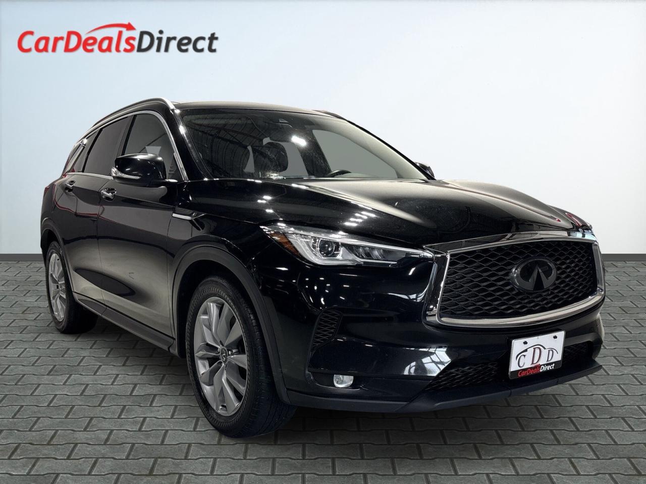 2021 Infiniti QX50 LUXE AWD / Sunroof / Android Carplay / Leather / D Photo0