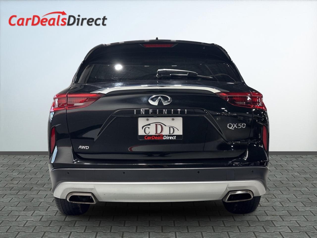 2021 Infiniti QX50 LUXE AWD / Sunroof / Android Carplay / Leather / D Photo