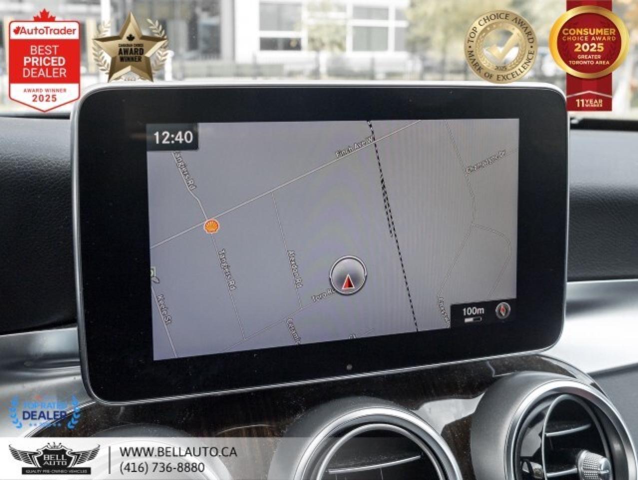 2017 Mercedes-Benz C-Class C 300   PRM PKG   NAVI   B.CAM   HUD   REDLTHR   B Photo