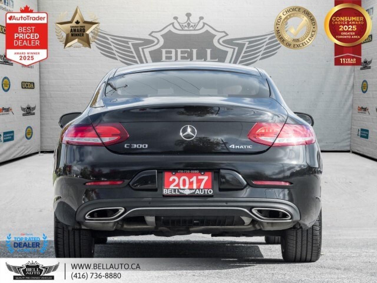 2017 Mercedes-Benz C-Class C 300   PRM PKG   NAVI   B.CAM   HUD   REDLTHR   B Photo