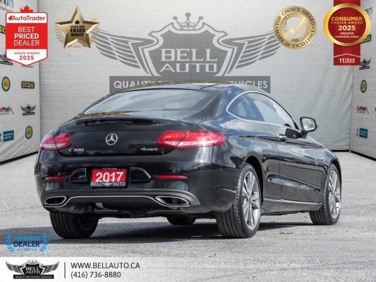 2017 Mercedes-Benz C-Class C 300   PRM PKG   NAVI   B.CAM   HUD   REDLTHR   B Photo