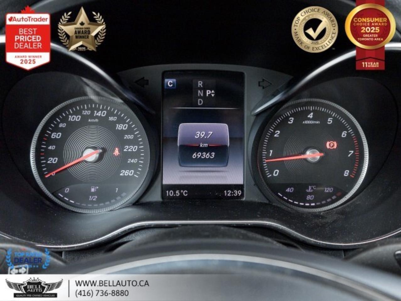 2017 Mercedes-Benz C-Class C 300   PRM PKG   NAVI   B.CAM   HUD   REDLTHR   B Photo