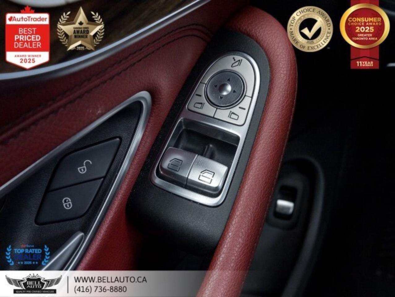 2017 Mercedes-Benz C-Class C 300   PRM PKG   NAVI   B.CAM   HUD   REDLTHR   B Photo