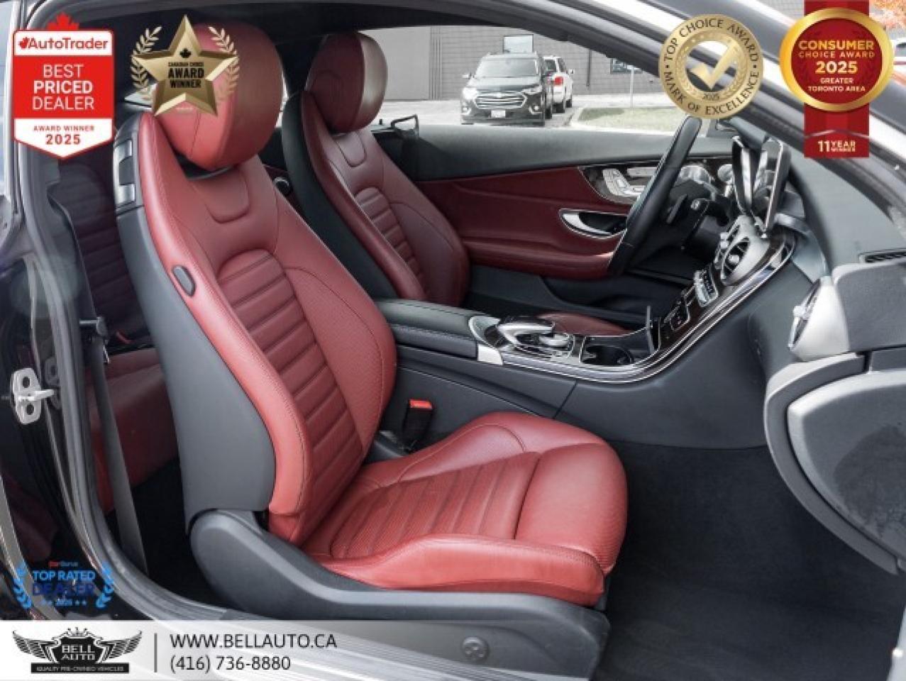 2017 Mercedes-Benz C-Class C 300   PRM PKG   NAVI   B.CAM   HUD   REDLTHR   B Photo