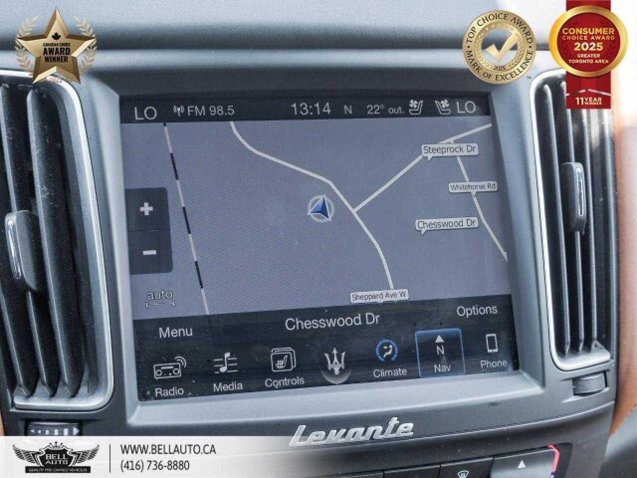 2017 Maserati Levante NAVI   360CAM   PANO   HARMAN   20RIMS   NOACCID Photo