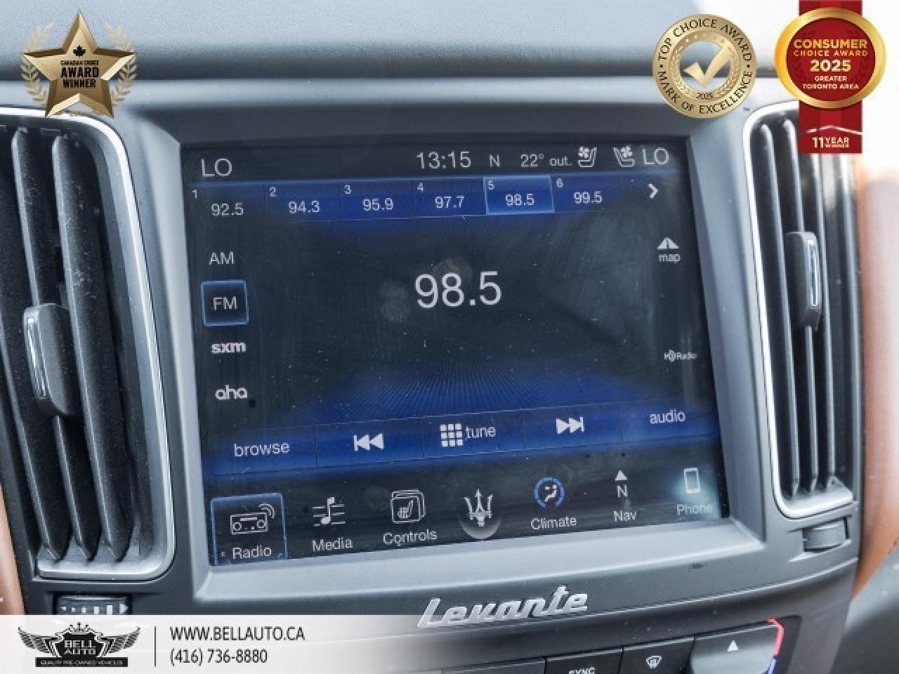 2017 Maserati Levante NAVI   360CAM   PANO   HARMAN   20RIMS   NOACCID Photo