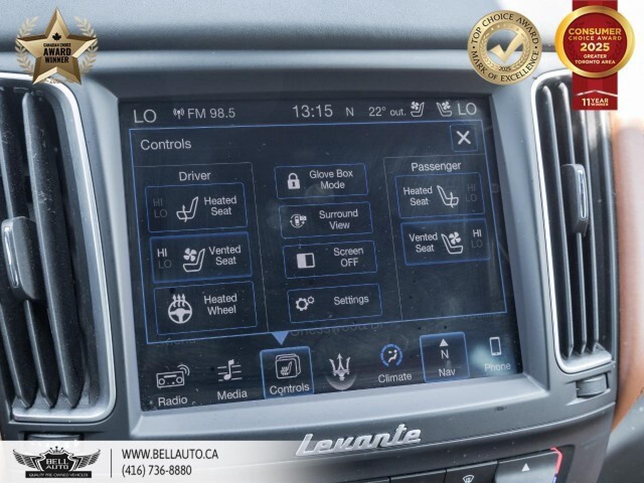 2017 Maserati Levante NAVI   360CAM   PANO   HARMAN   20RIMS   NOACCID Photo