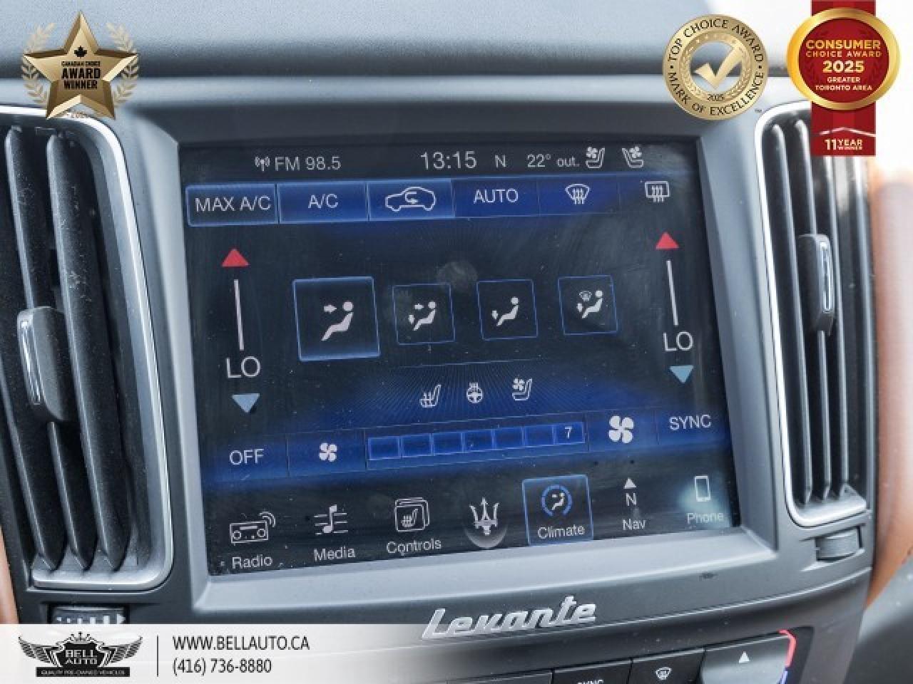 2017 Maserati Levante NAVI   360CAM   PANO   HARMAN   20RIMS   NOACCID Photo