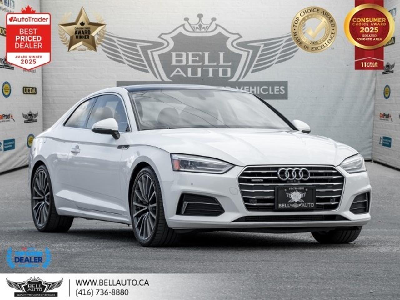 2019 Audi A5 Coupe Progressiv   QUATTRO   NAVI   B.CAM   SUNROOF   LO Photo0