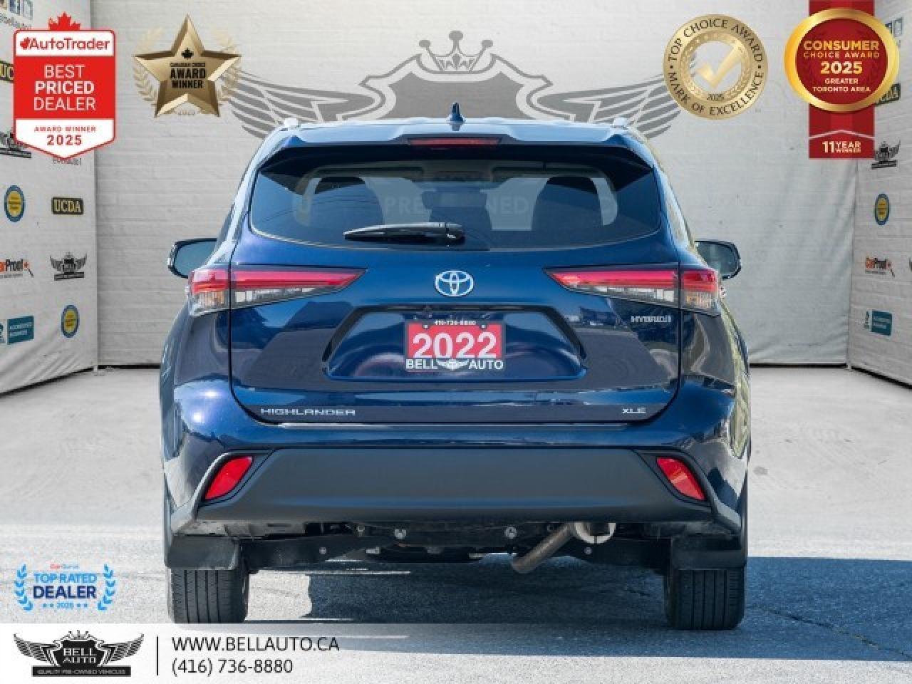 2022 Toyota Highlander Hybrid XLE   8PASS   SUNROOF   B.CAM   LEATHER   N Photo