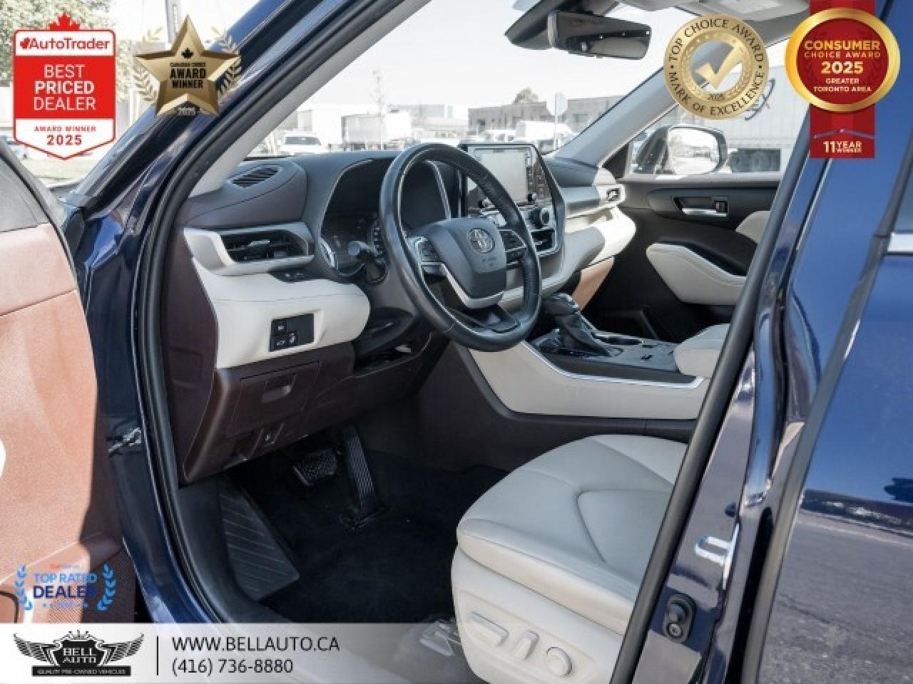 2022 Toyota Highlander Hybrid XLE   8PASS   SUNROOF   B.CAM   LEATHER   N Photo