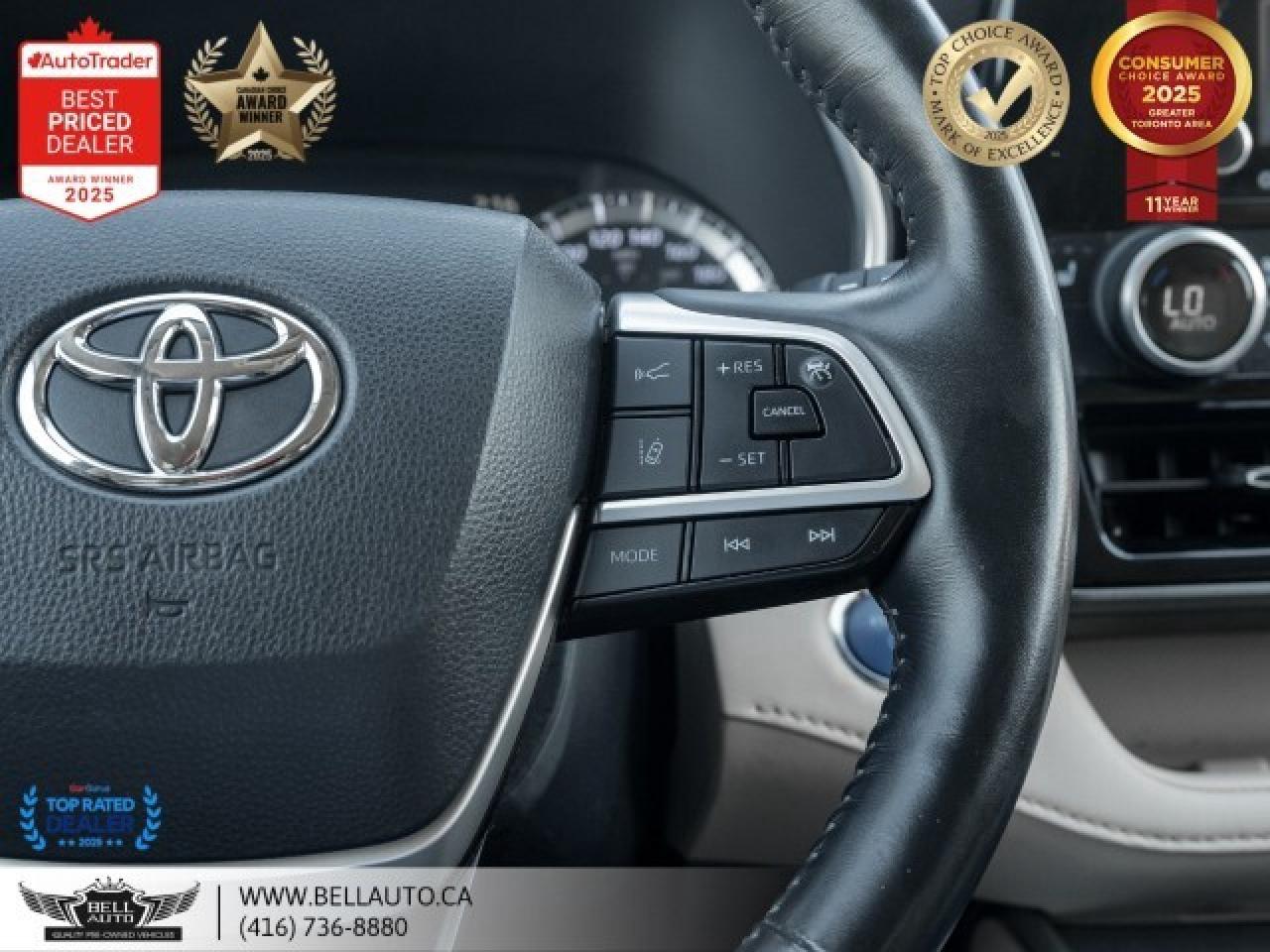 2022 Toyota Highlander Hybrid XLE   8PASS   SUNROOF   B.CAM   LEATHER   N Photo