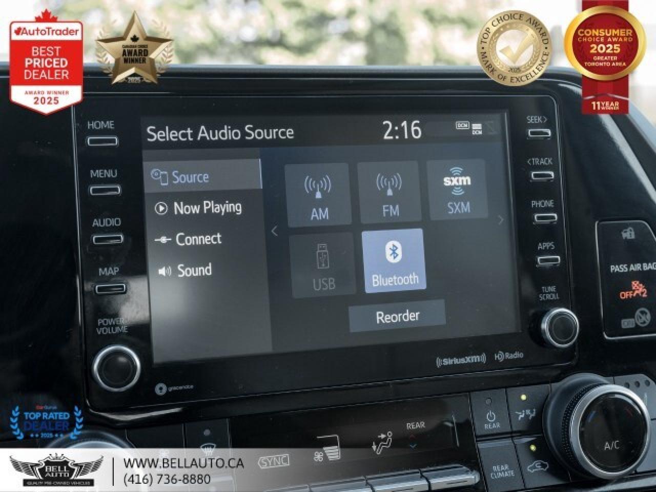 2022 Toyota Highlander Hybrid XLE   8PASS   SUNROOF   B.CAM   LEATHER   N Photo