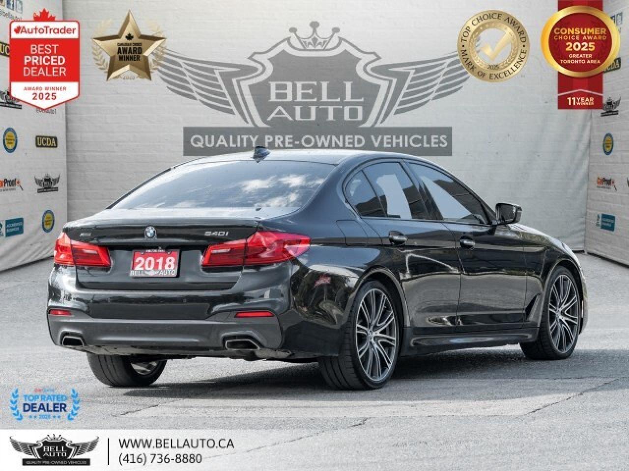 2018 BMW 5 Series 540i xDrive   M-SPORTPLSPKG   NAVI   360CAM   HARM Photo