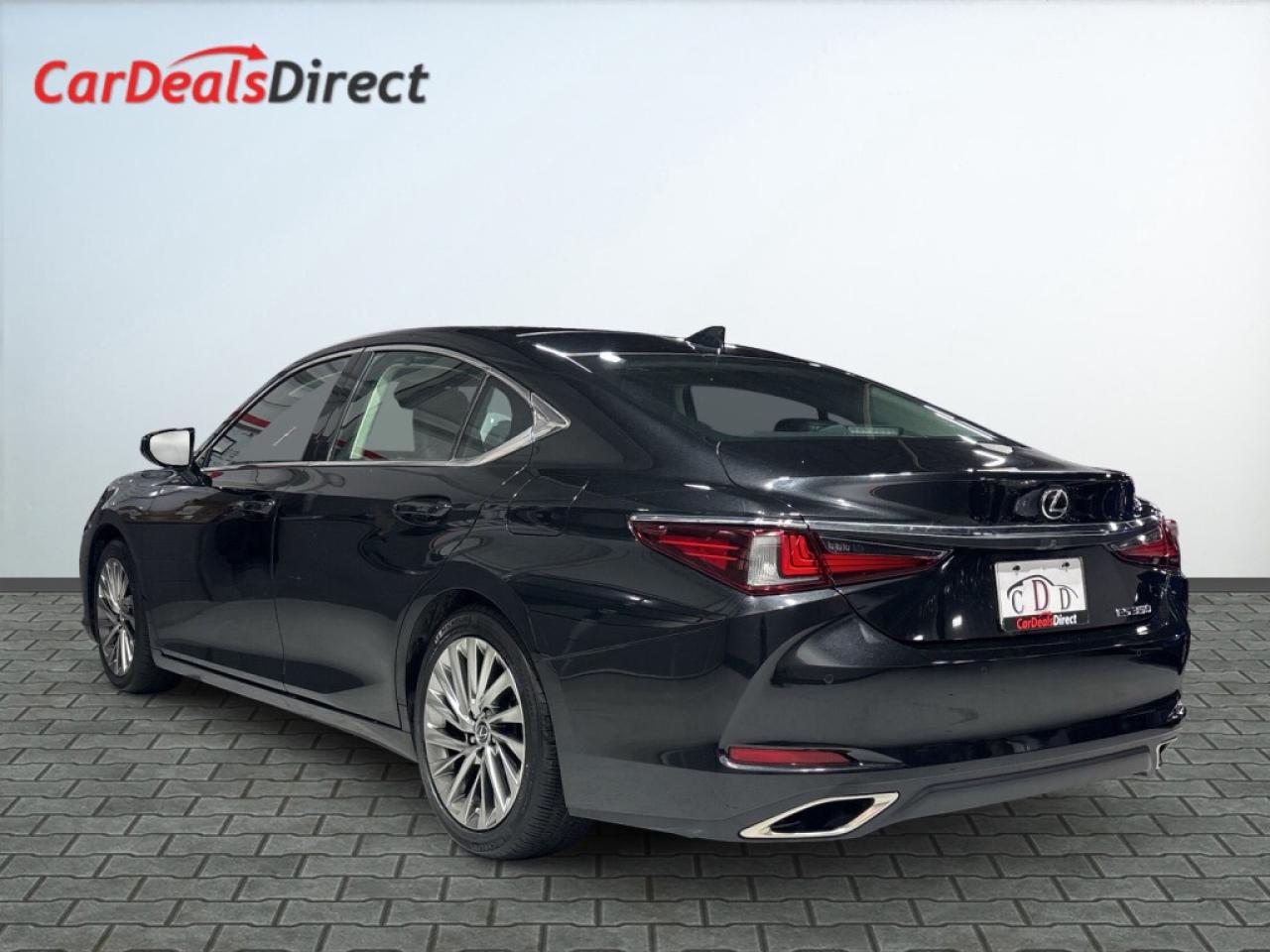 2019 Lexus ES 350 F SPORT ES 350/SIGNATURE/Sunroof/Leather Vented an Photo3